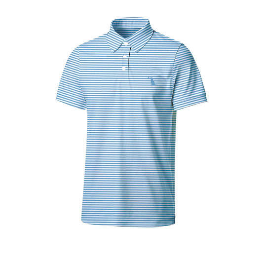 Local Boy Palms Polo (Carolina Blue/White)- NC