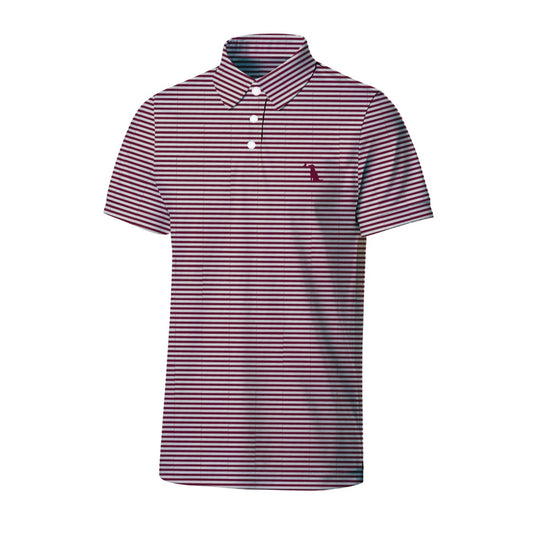 Local Boy Palms Polo (Maroon/Light Gray)- A&M/MS State