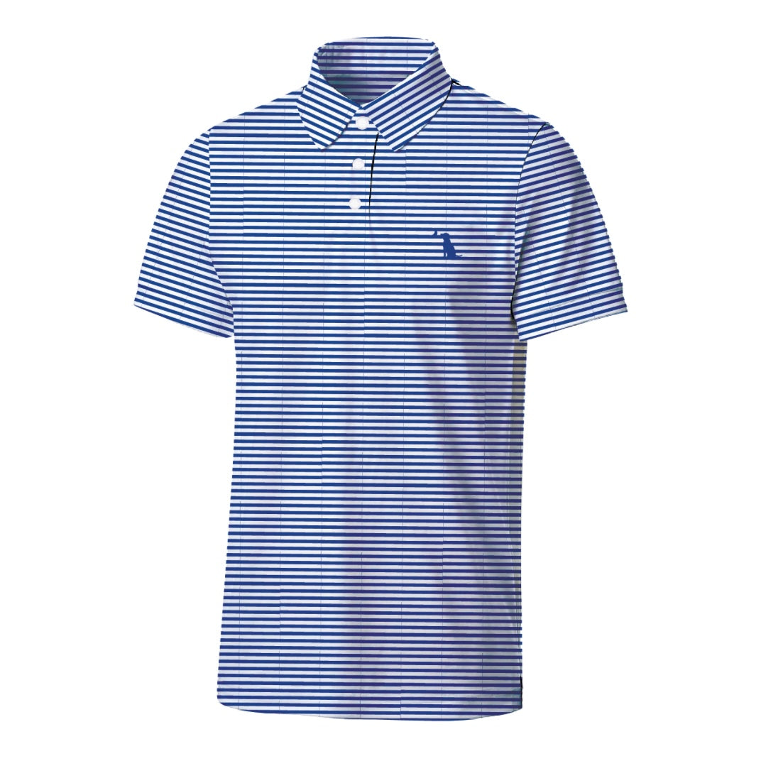 Local Boy Palms Polo (Blue/White)