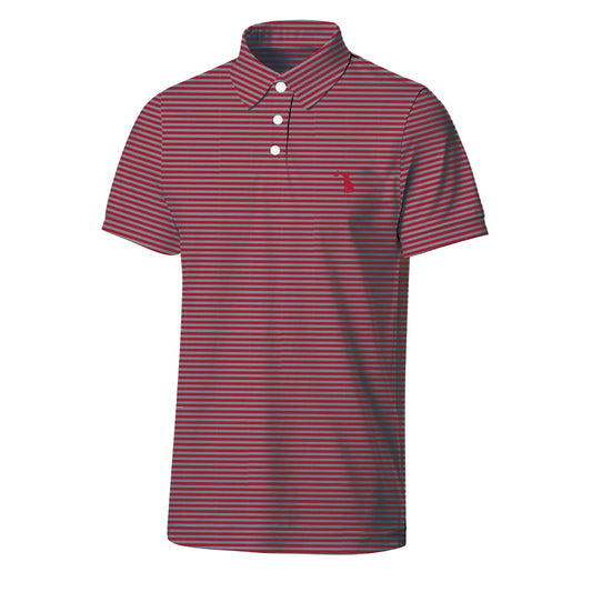 Local Boy Palms Polo (Crimson/Gray)- AL/AR