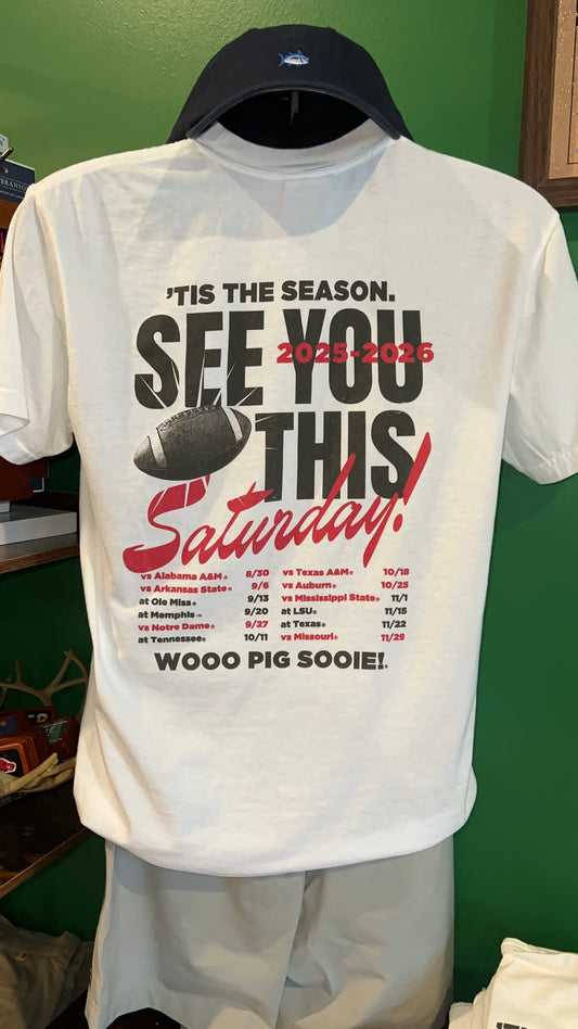 Arkansas See You Saturday T-Shirt