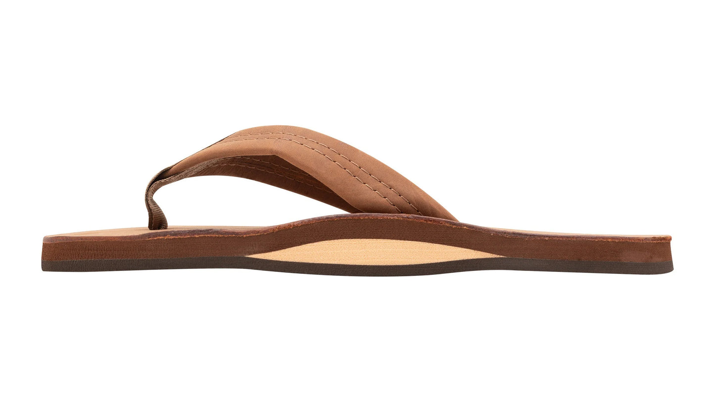 Rainbow Sandals Premier Leather Redwood Single layer
