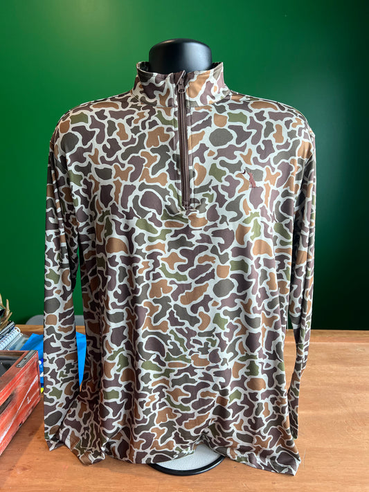 Local Boy Athletic Quarter Zip Localflage (Vintage)