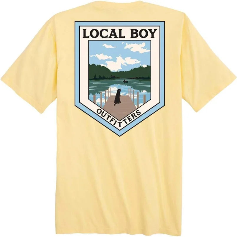 Local Boy Lake Plate - Banana