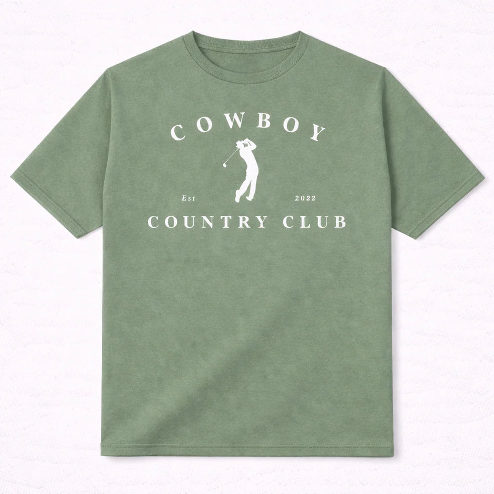 Cowboy Country Club - Golfer Logo Tee (Bay)