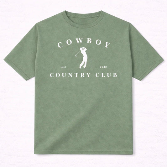 Cowboy Country Club - Golfer Logo Tee (Bay)