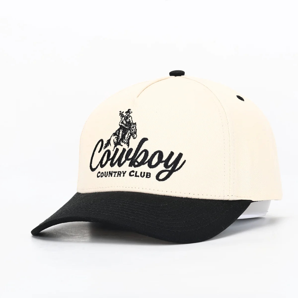 Cowboy Country Club Rodeo Golfer Hat (Black)