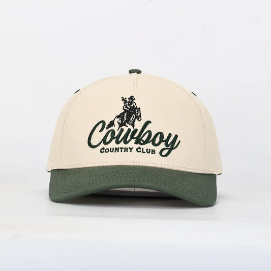 Cowboy Country Club Rodeo Golfer Hat (Green)
