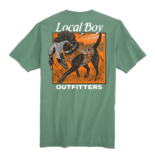 Local Boy Safety Dog- Light Green
