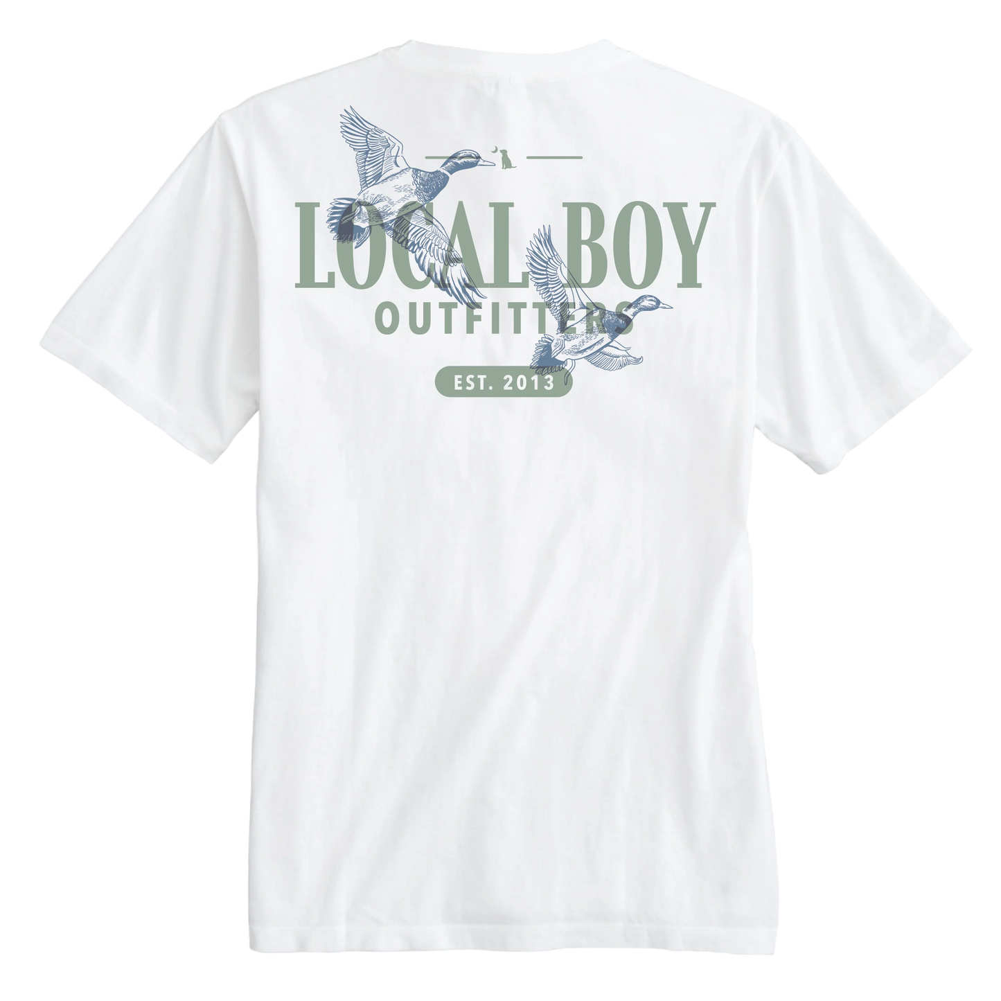 Local Boy Lucky Ducks- White