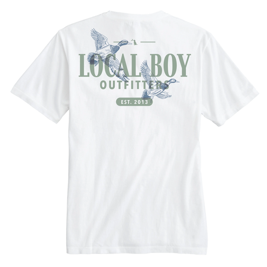 Local Boy Lucky Ducks- White