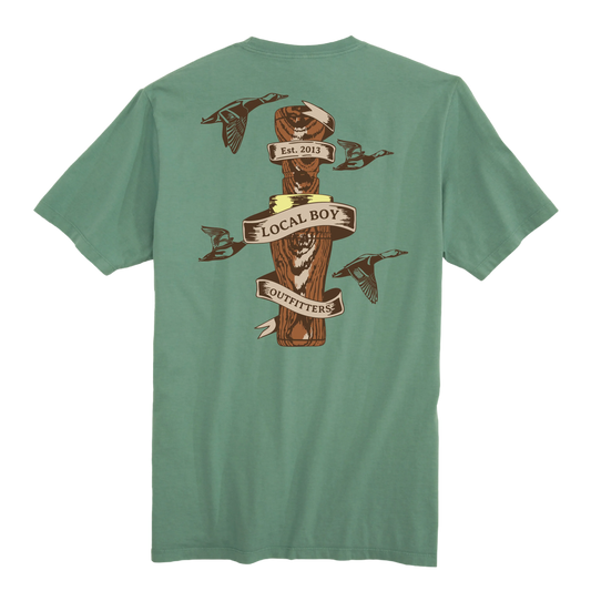 Local Boy Wooden Call- Light Green