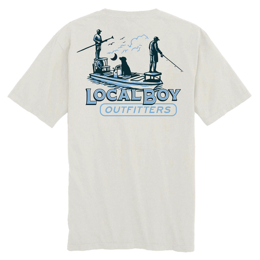 Local Boy Flat Fishing- Silver
