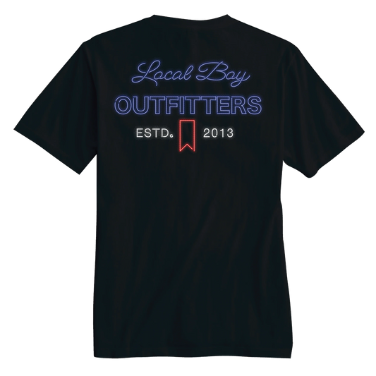 Local Boy Neon Mich- Black