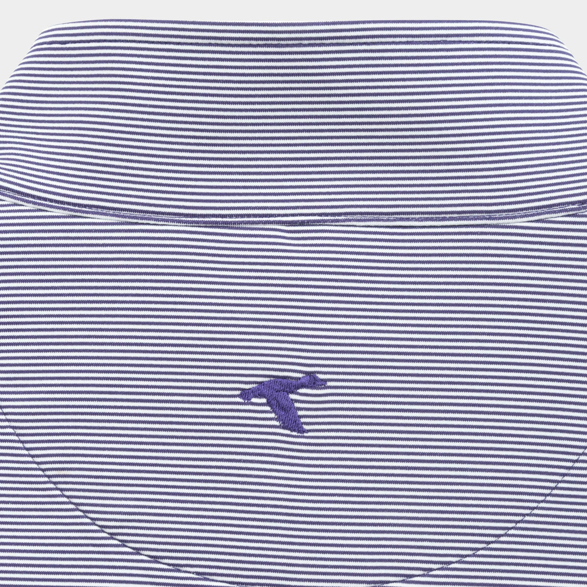 GenTeal Venture Pinstripe Performance Quarter-Zip- Purple