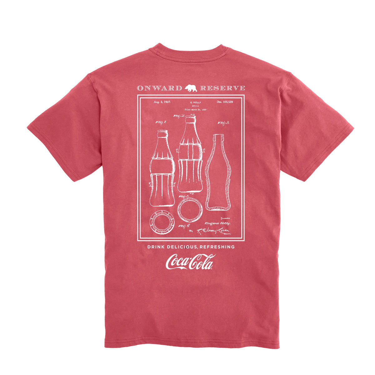 Onward Reserve Coca Cola Tee (Washed Red)