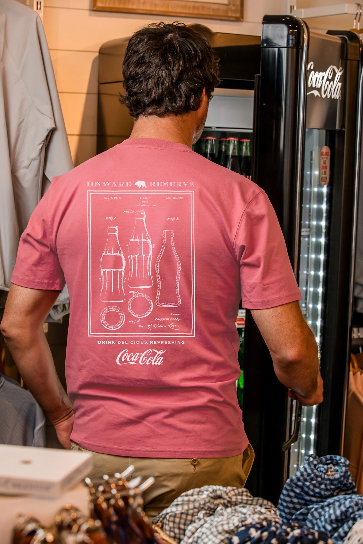 Onward Reserve Coca Cola Tee (Washed Red)