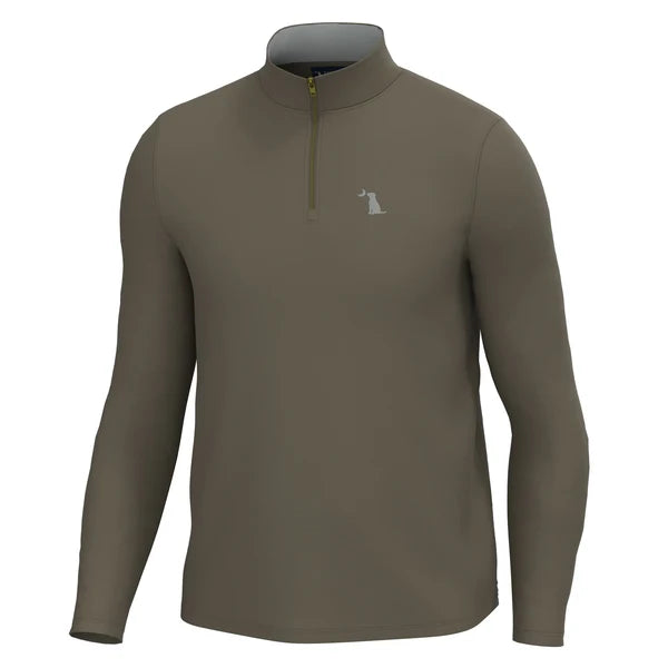 Local Boy Bentley Quarter-Zip (Dark Tan)