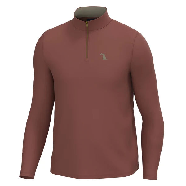 Local Boy Bentley Quarter-Zip (Mahogany)