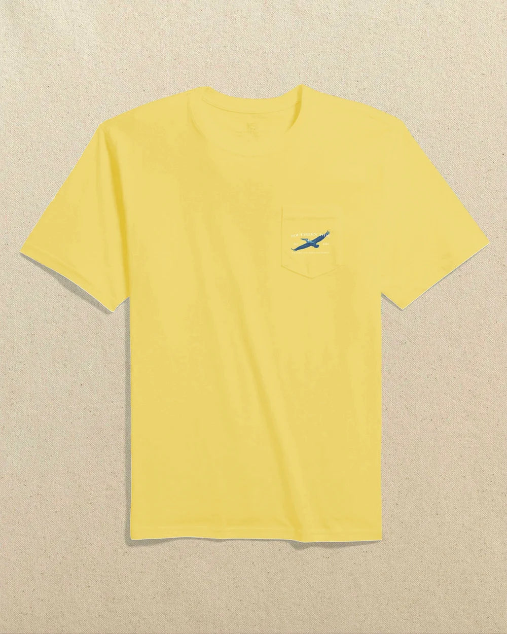 Southern Tide Slow No Wake SS Tee (Sunshine)