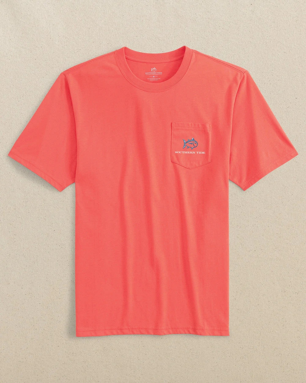 Southern Tide Skipjack Center Console SS Tee (Coral Beach)