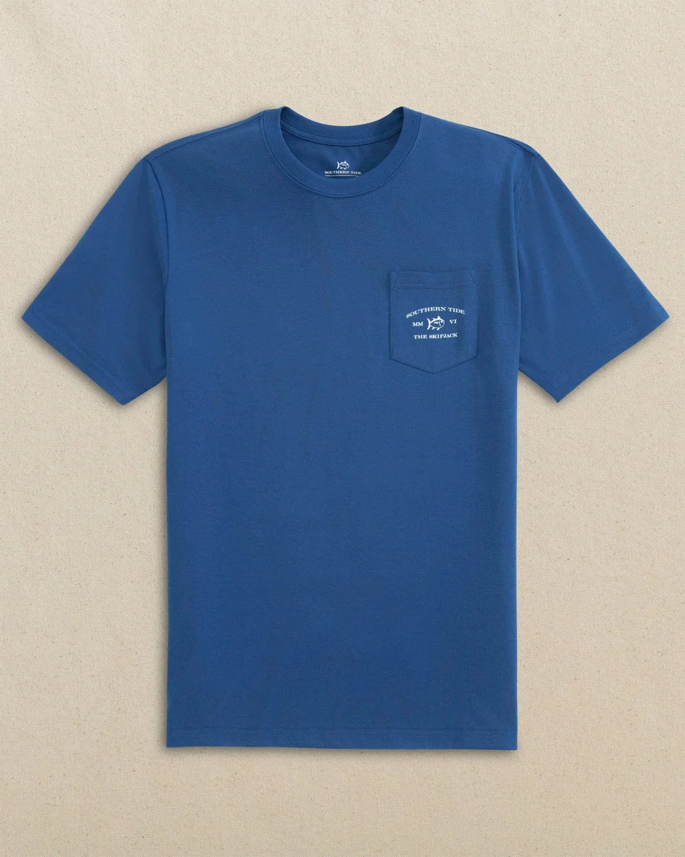 Southern Tide Nautical Flags SS Tee (Nautical Blue)