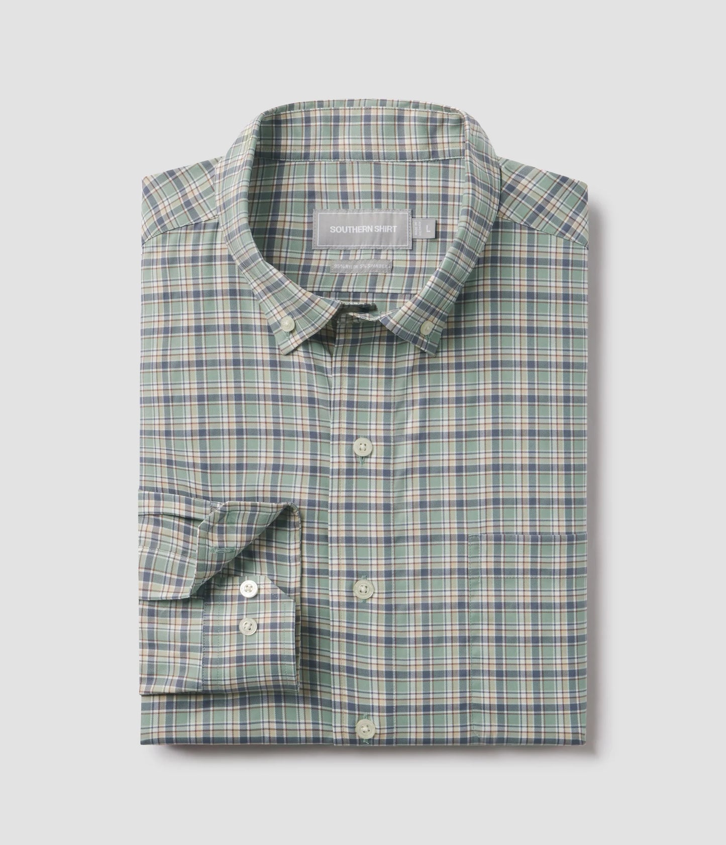 Hawthrone Plaid LS - Mallard