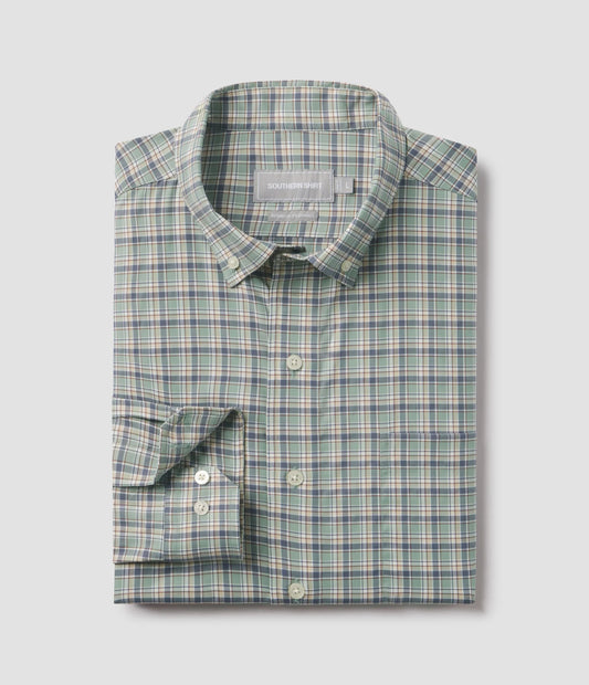 Hawthrone Plaid LS - Mallard