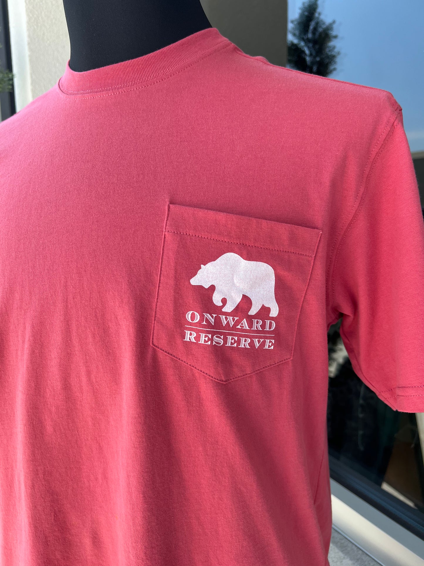 Onward Reserve Taylen Green Tee (Washed Red)