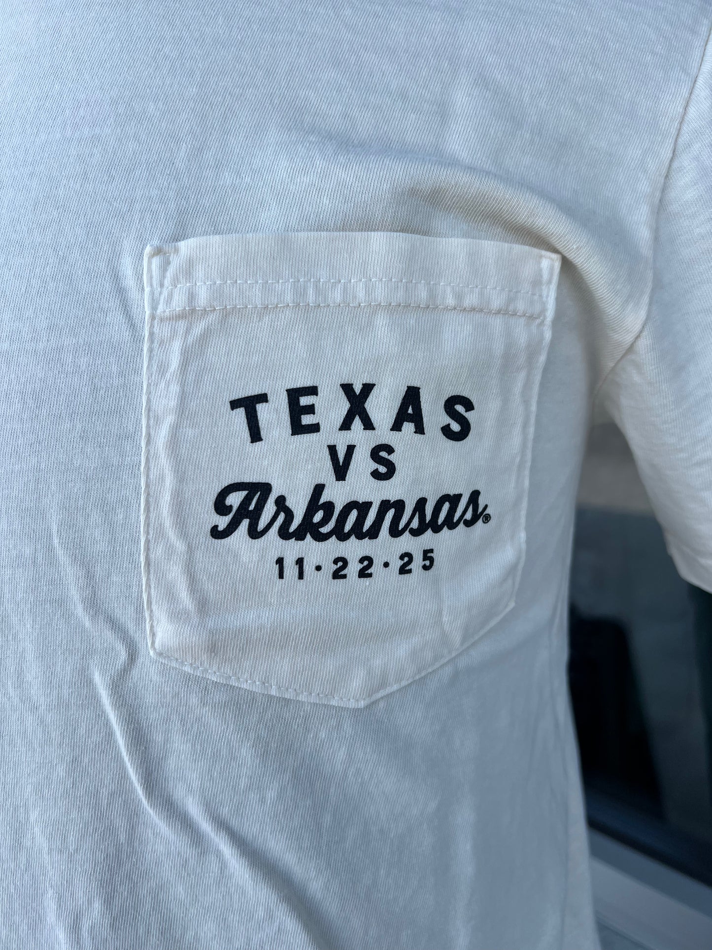 SEC Texas VS. Arkansas Game Day 2025 (Ivory)