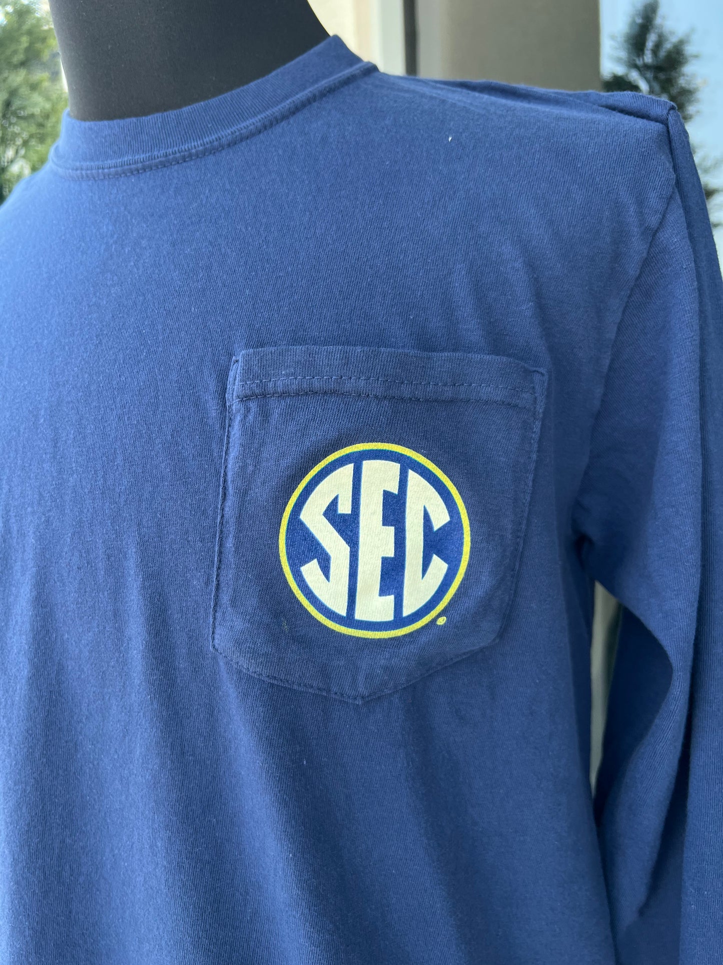 SEC Mascot Squad LS Tee (Navy)