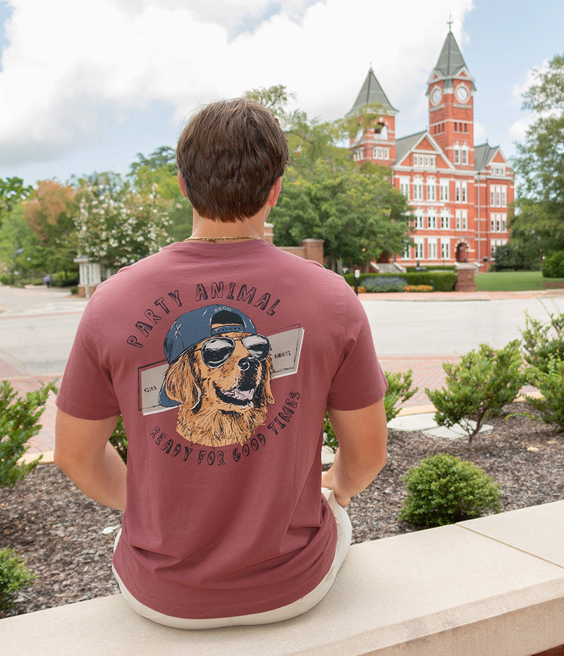 Southern Shirt Party Animal SS- Red River