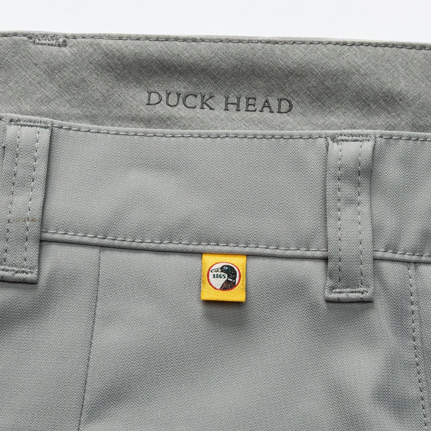 Duck Head 9" Long Drive Performance Short- Ultimate Gray