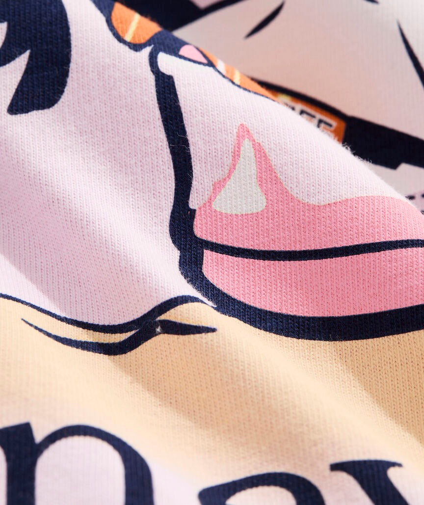 Vineyard Vines Spring Break Whale Short-Sleeve Pocket Tee - Pink Drink