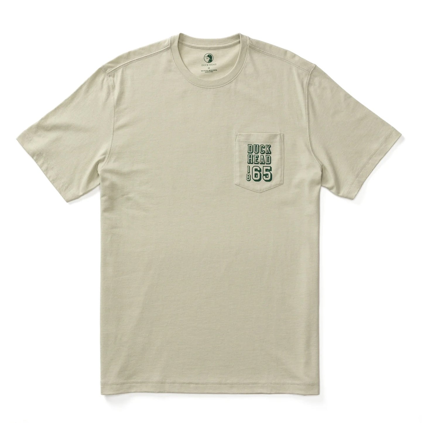 Duck Head Gold School Short Sleeve T-Shirt (Sandstone Heather)