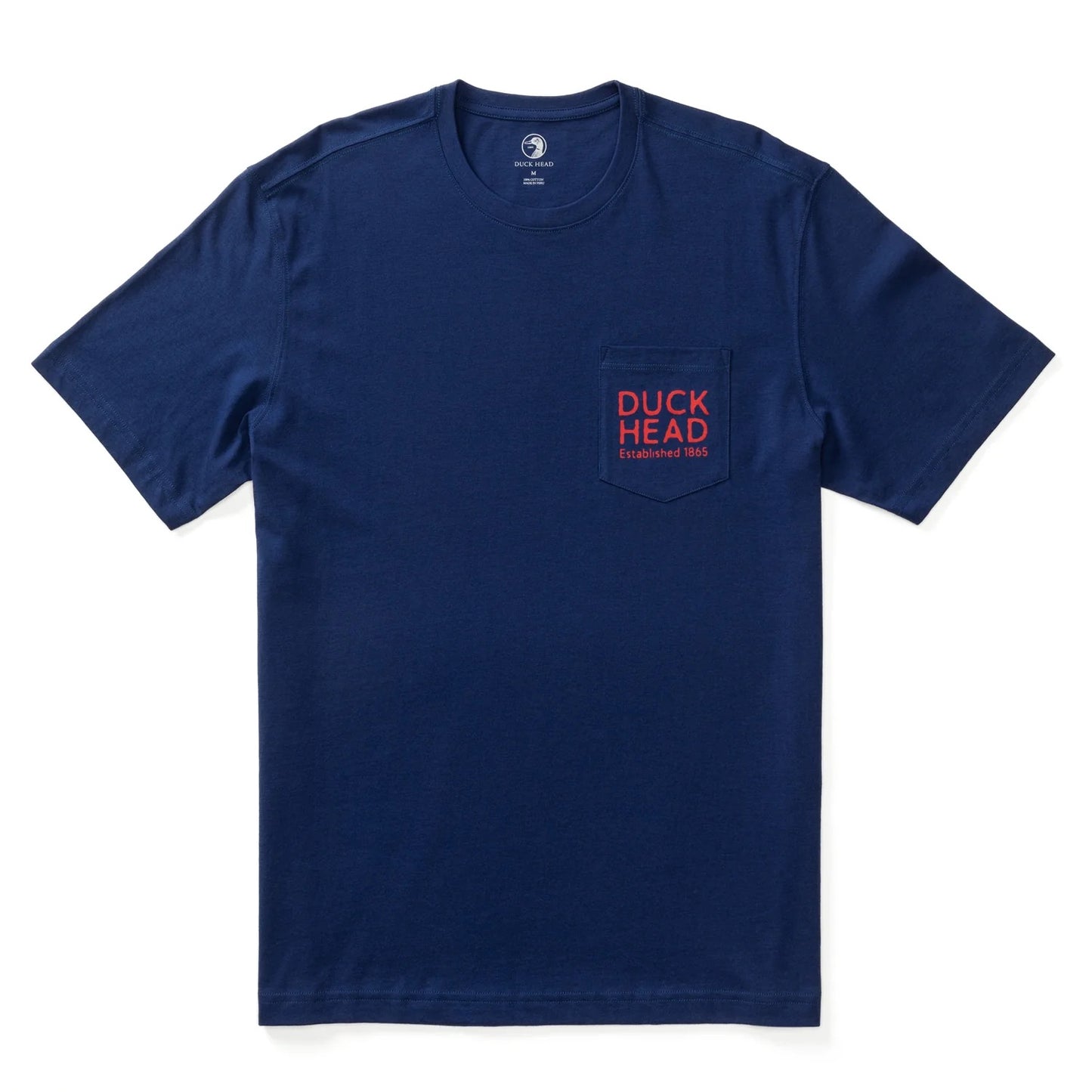 Duck Head Field Tested Short Sleeve T-Shirt (Beacon Blue)