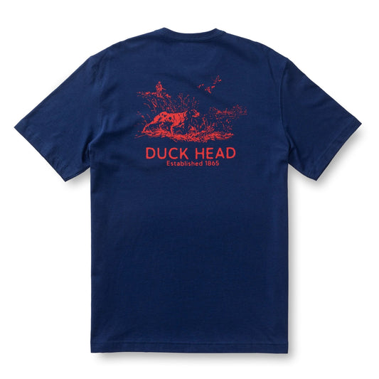 Duck Head Field Tested Short Sleeve T-Shirt (Beacon Blue)