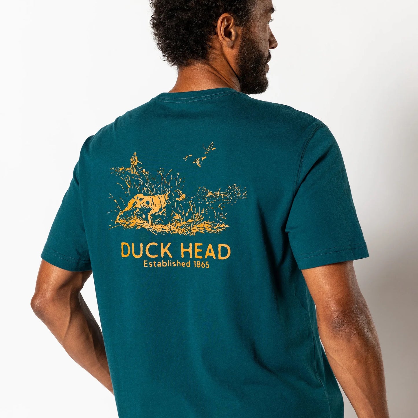 Duck Head Field Tested Short Sleeve T-Shirt (Emerald Green)