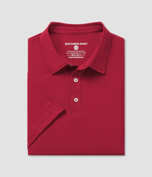 Southern Shirt Next Level Performance Polo - University Red