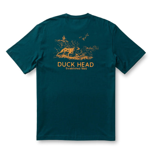 Duck Head Field Tested Short Sleeve T-Shirt (Emerald Green)