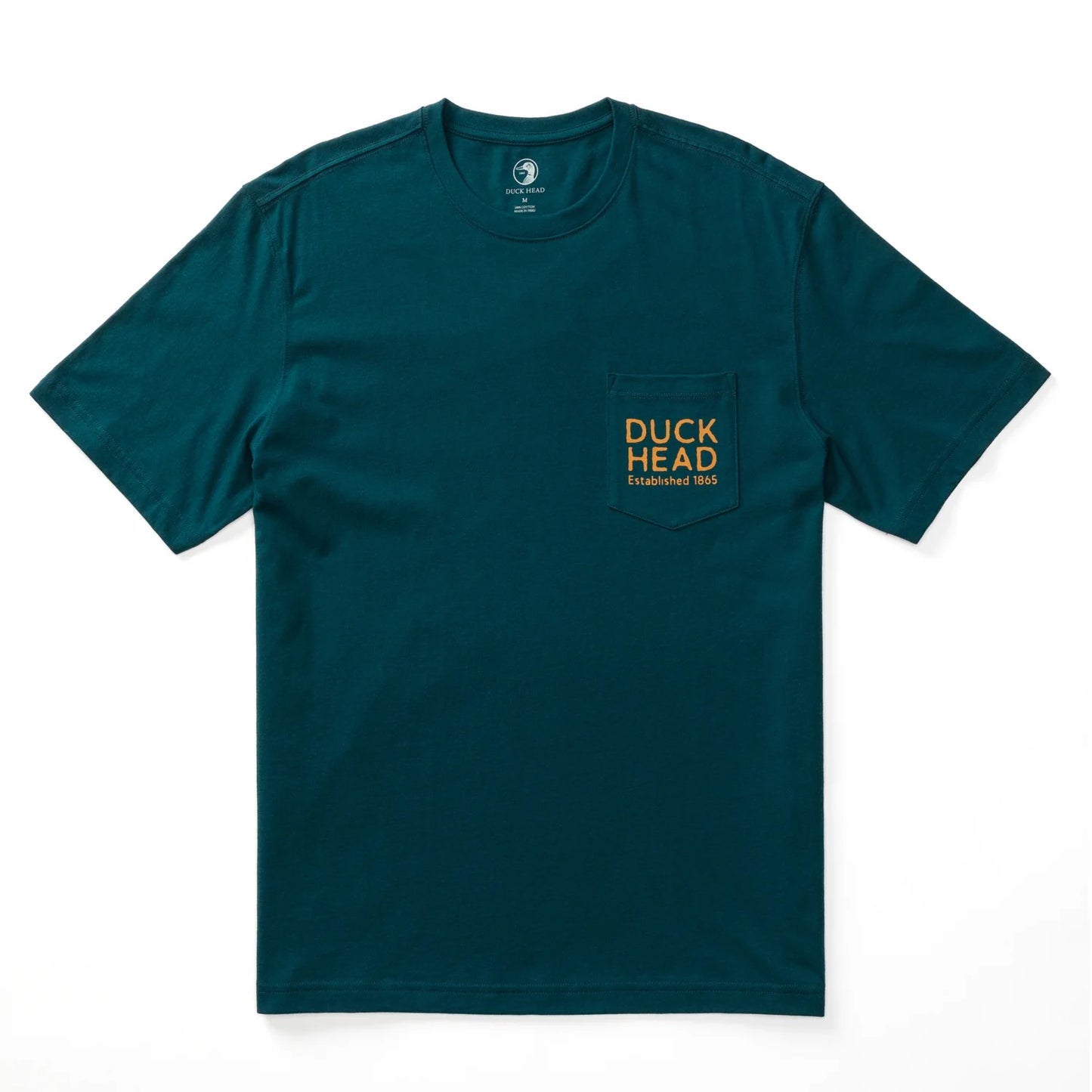 Duck Head Field Tested Short Sleeve T-Shirt (Emerald Green)
