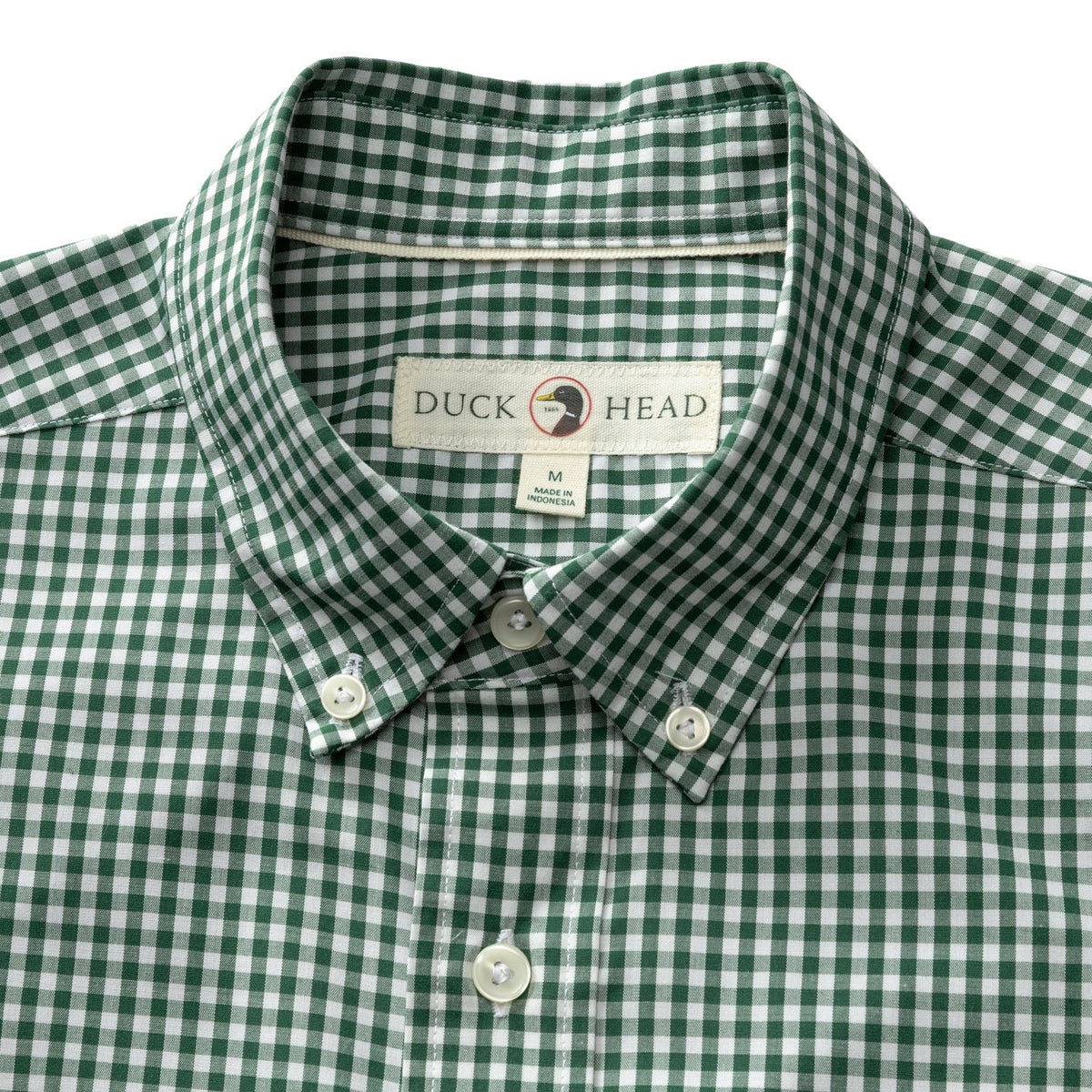 Duck Head Performance Poplin Sport Shirt - Hunter Green