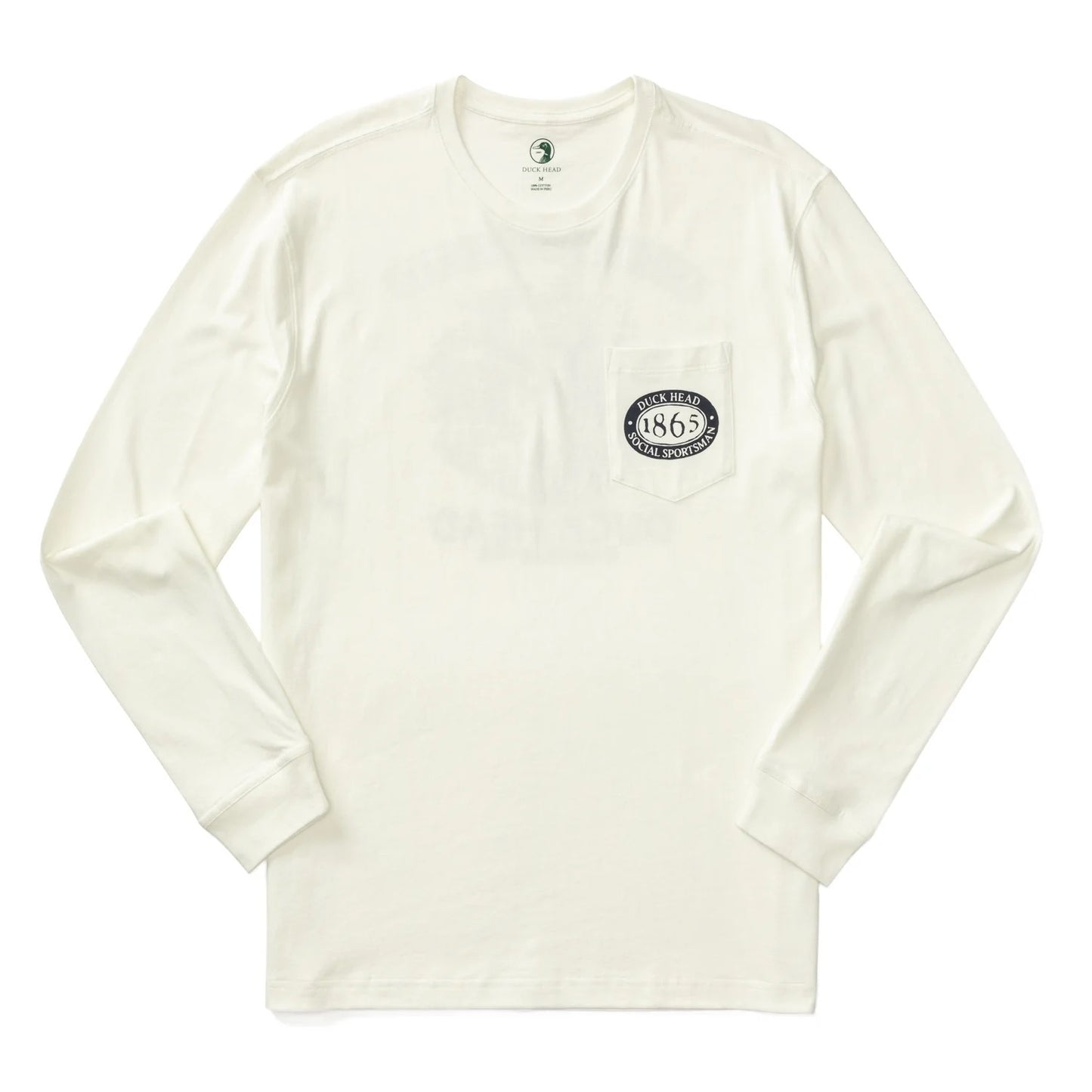 Duck Head Fisherman's Folklore T-Shirt (Soft White)