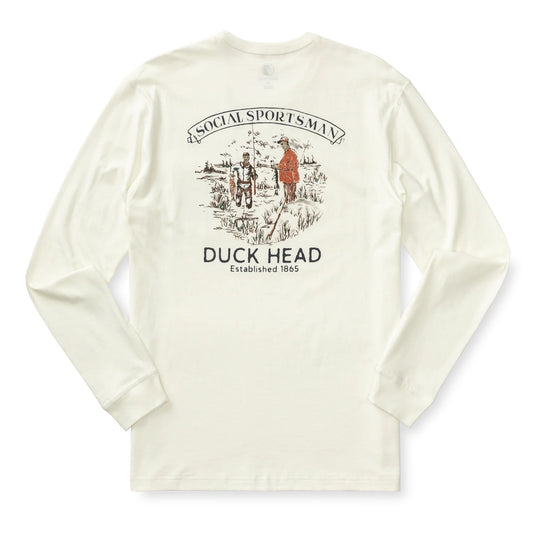 Duck Head Fisherman's Folklore T-Shirt (Soft White)