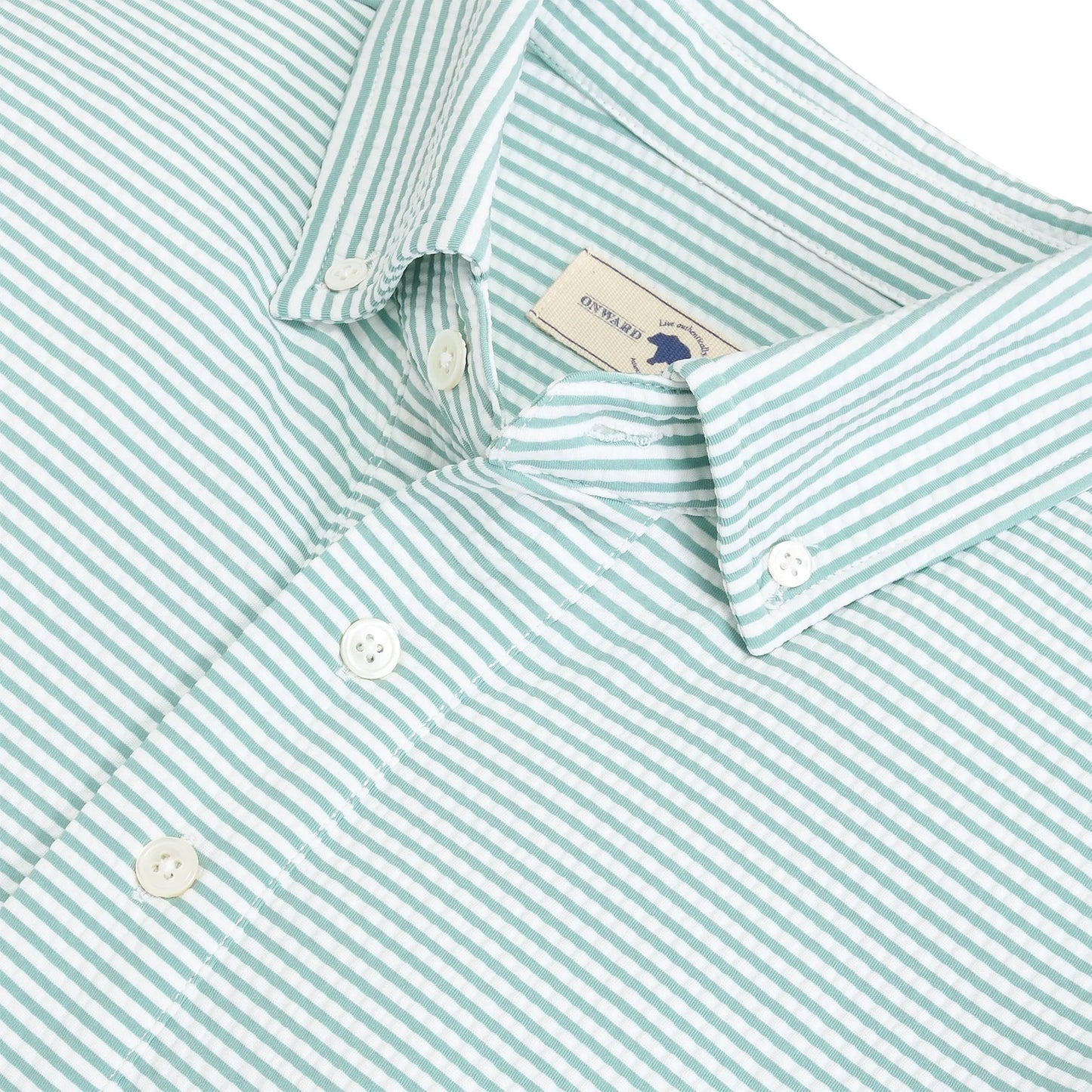 Onward Reserve Drift Long Sleeve Shirt - Aquifer