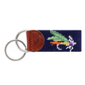 Smathers & Branson Fishing Fly Key Fob (Dark Navy)