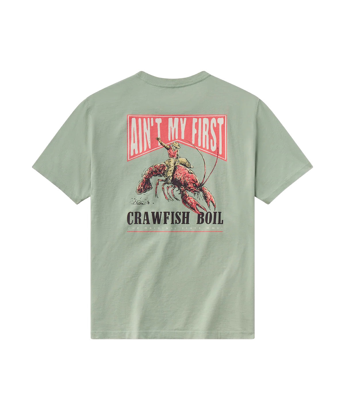 Southern Shirt Ain't My First Tee SS (Iceberg Green)
