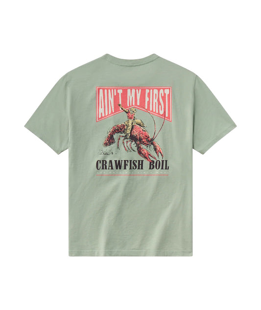 Southern Shirt Ain't My First Tee SS (Iceberg Green)