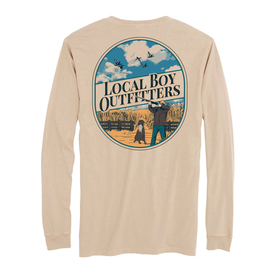 Local Boy Harvest Hunt LS Tee (Latte)