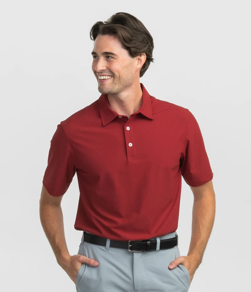 Southern Shirt Next Level Performance Polo - University Red